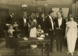 Rhea Mitchell and Richard Stanton in The Master of the House (1914)