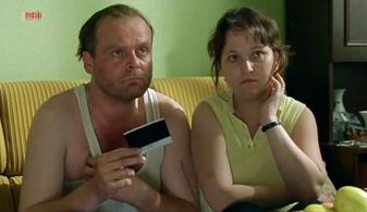 Alena Mihulová and Igor Bares in Pátek ctrnáctého (2003)