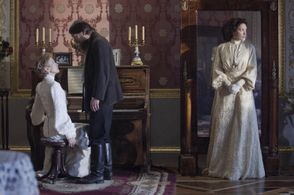 Ingeborga Dapkunaite, Vladimir Mashkov, and Ekaterina Klimova in Grigoriy R. (2014)