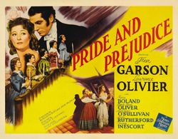 Laurence Olivier, Maureen O'Sullivan, Greer Garson, Heather Angel, Marsha Hunt, Karen Morley, and Ann Rutherford in Prid