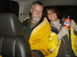 On set with James D. Hopkins for Toyota Commercial 