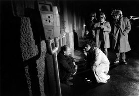 Pate Mustajärvi, Tuomari Nurmio, Martti Syrjä, and Puntti Valtonen in Calamari Union (1985)