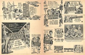 Bob Hope, Irène Bordoni, Dona Drake, Victor Moore, and Vera Zorina in Louisiana Purchase (1941)