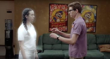 Noah Grossman and Cat Alter in Part Timers (2016)