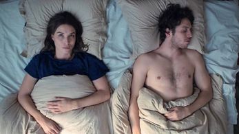 Alida Morberg and Morten Vang in Amningsrummet (2020)