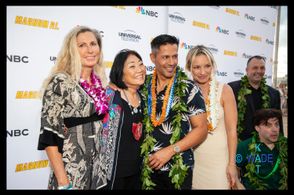 Actors Faith Fay, Jay Hernandez, Perdita Weeks. Christopher Thornton