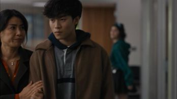 Still of Steven Huy and Natalie Skye in Allegiance