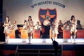 Deborah Mailman, Jessica Mauboy, Miranda Tapsell, and Shari Sebbens in The Sapphires (2012)
