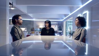 Vinette Robinson and Olive Gray in Year Million (2017)