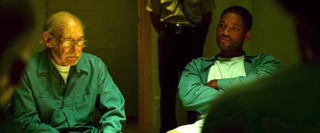 Will Smith and Ralph Richeson in Hancock (2008)