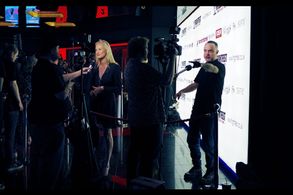 Jessica Madsen and Padraig Reynolds at FrightFest 2019