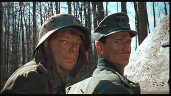 Miro Noga and Milan Steindler in Halt, or I'll Miss! (1998)