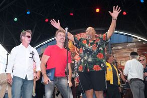 Byron Cherry, Don Pedro Colley, and John Schneider