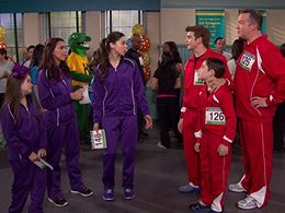 Rosa Blasi, Chris Tallman, Diego Velazquez, Kira Kosarin, Jack Griffo, and Addison Riecke in The Thundermans (2013)