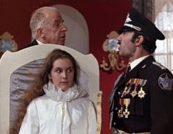 Natalya Davydova, Sergey Martinson, and Spartak Mishulin in V tridevyatom tsarstve (1972)