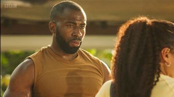 Mark Ebulué as Liam Calder in Death In Paradise