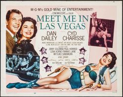 Cyd Charisse, Jerry Colonna, Dan Dailey, Lili Darvas, Lena Horne, Frankie Laine, and Mitsuko Sawamura in Meet Me in Las 