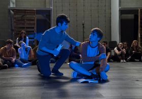 Ted Sutherland and Sean Grandillo in Rise (2018)