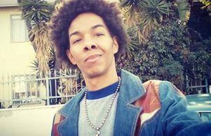 Nate Lyles on set of 