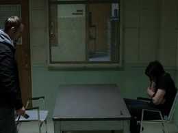 Joel Kinnaman and Gharrett Patrick Paon in The Killing (2011)