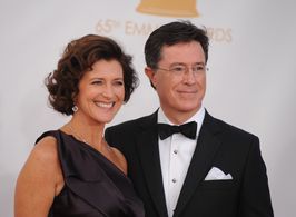 Stephen Colbert and Evelyn McGee