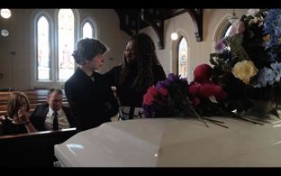 Michael Oilar, Rebecca Richards, Medina Kincy, and Thatcher Jacobs in Wild Life (2022)