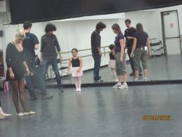 With director Luke Matheny on the set of LOVESICK 2012