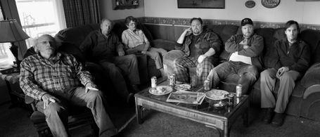 Bruce Dern, Tim Driscoll, Will Forte, Rance Howard, Devin Ratray, and Mary Louise Wilson in Nebraska (2013)