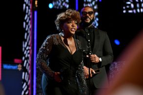Anita Baker and Tyler Perry at an event for BET Awards 2018 (2018)