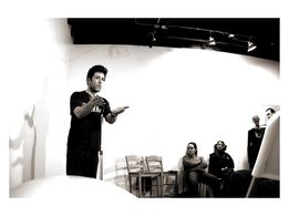 Mick Lauer, Aylam Orian, Brenna Palughi, Gretchen Poulos, and Sara Greenfield in Joy Incorporated (2012)