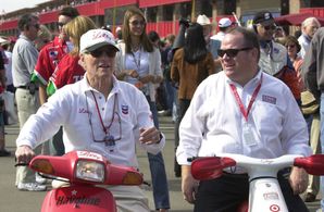 Paul Newman and Chip Ganassi