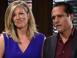 Maurice Benard and Laura Wright in General Hospital (1963)