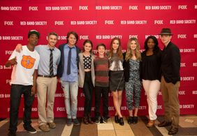 The Cast of Red Band Society at a screening in Atlanta.