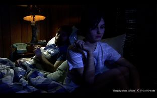 Lucas William Hale Van Scoy and Laura Hajek in Hanging from Infinity (2011)