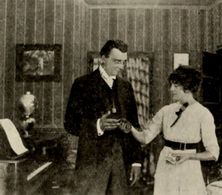 Anna Lehr and Herbert Prior in The Little Music Teacher (1912)