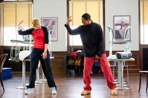 Damon Wayans Jr. and Shoshana Bush in Dance Flick (2009)