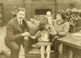 Louise Lester and Jack Richardson in Hearts in Shadow (1915)