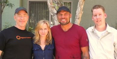 Michelle Schumacher, J.K. Simmons, Randy Couture, and Randle Schumacher