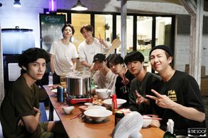 V, RM, BTS, SUGA, Jimin, Jin, j-hope, and Jungkook in In the SOOP BTS Ver. (2020)