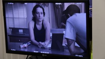 Vanessa Aranegui on set of Unbridled Chaos