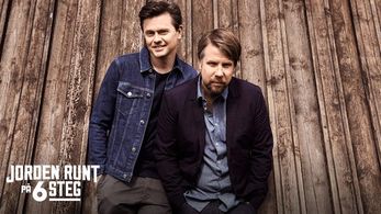 Fredrik Wikingsson and Filip Hammar in Jorden runt på 6 steg (2015)