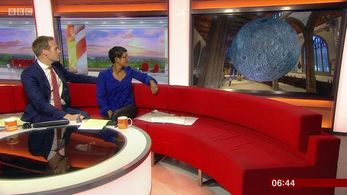 Matt Taylor, Naga Munchetty, and Dan Walker in Breakfast (2000)