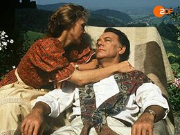 Gaby Dohm and Klausjürgen Wussow in The Black Forest Hospital (1985)