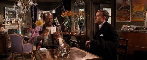 Louis Gossett Jr. and Alec McCowen in Travels with My Aunt (1972)