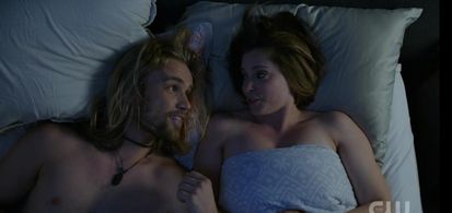 With Rachel Bloom in Crazy Ex-Girlfriend