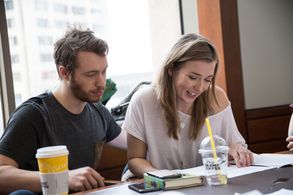 Kristina Hampton and Jordan Dueck in Cloaks and Daggers (2018)