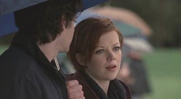 Emily Bergl and Adam Kaufman in Taken (2002)
