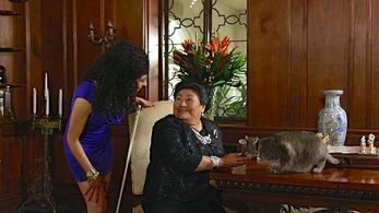 WAREHOUSE 13,SAVAGE SEDUCTION, Season V, Ep. 504 (Nana Hernandez/Hortensia) (2014),with Carmen Araiza.