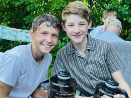 With Luke David Bloom