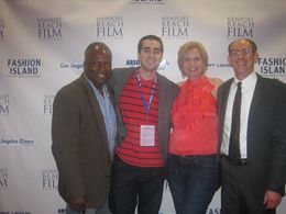 Kim Estes, Matthew B. Wolff, Mary Mackey, and Joseph Buttler at the premiere of 
